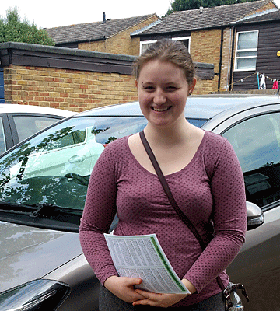 Despite being on the Autistic Spectrum (ASD) and having failed 6 driving tests with another driving school, passed first with only 3 minor faults with 
 - well done Kelsey
